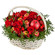 gift basket with strawberry. Novi Sad