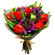 Bouquet of tulips and alstroemerias. Novi Sad